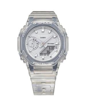 Men Sports Functional Diver Japan Quartz Analog Watch Alarm CASIO GMA-S2100SK-7AER G-Shock Silver Dial 43mm image 5