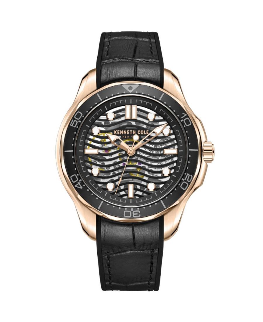 Men Automatic Analog Watch Skeleton KENNETH COLE KCWGR2220901 Multicolor Dial 44mm