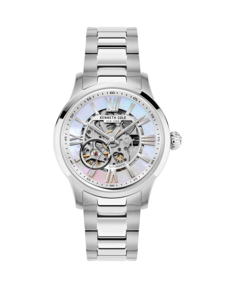 Women Automatic Analog Watch Skeleton KENNETH COLE KCWLL2105501 Mother of Pearl Dial 36mm