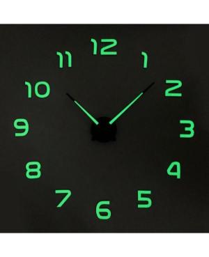 JULMAN Большие настенные часы - стрелки T4202L Металл Пластик Черный изображение 2