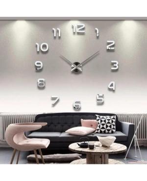 JULMAN Extra Large Wall Clock - Hands T4302S Plastic Metal Steel color image 3
