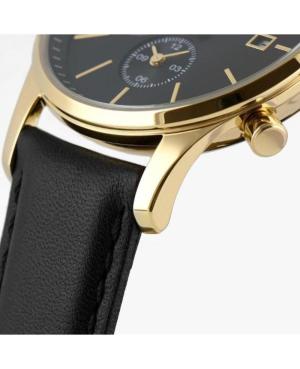 Vyriškas Klasikinis Kvarcinis Watch Alarm JACQUES LEMANS 1-2125C Juodas Dial 40mm image 3