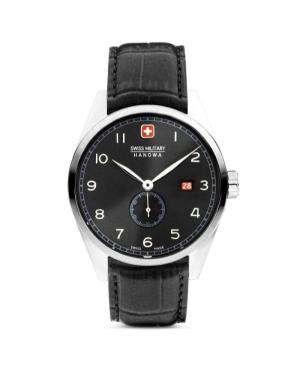 Men Klasické Swiss Quartz Analog Watch SWISS MILITARY HANOWA SMWGB0000703 Černá Dial 42mm