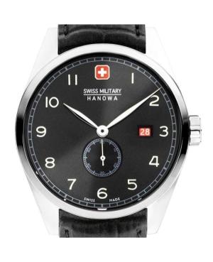 Men Classic Swiss Quartz Analog Watch SWISS MILITARY HANOWA SMWGB0000703 Black Dial 42mm image 2