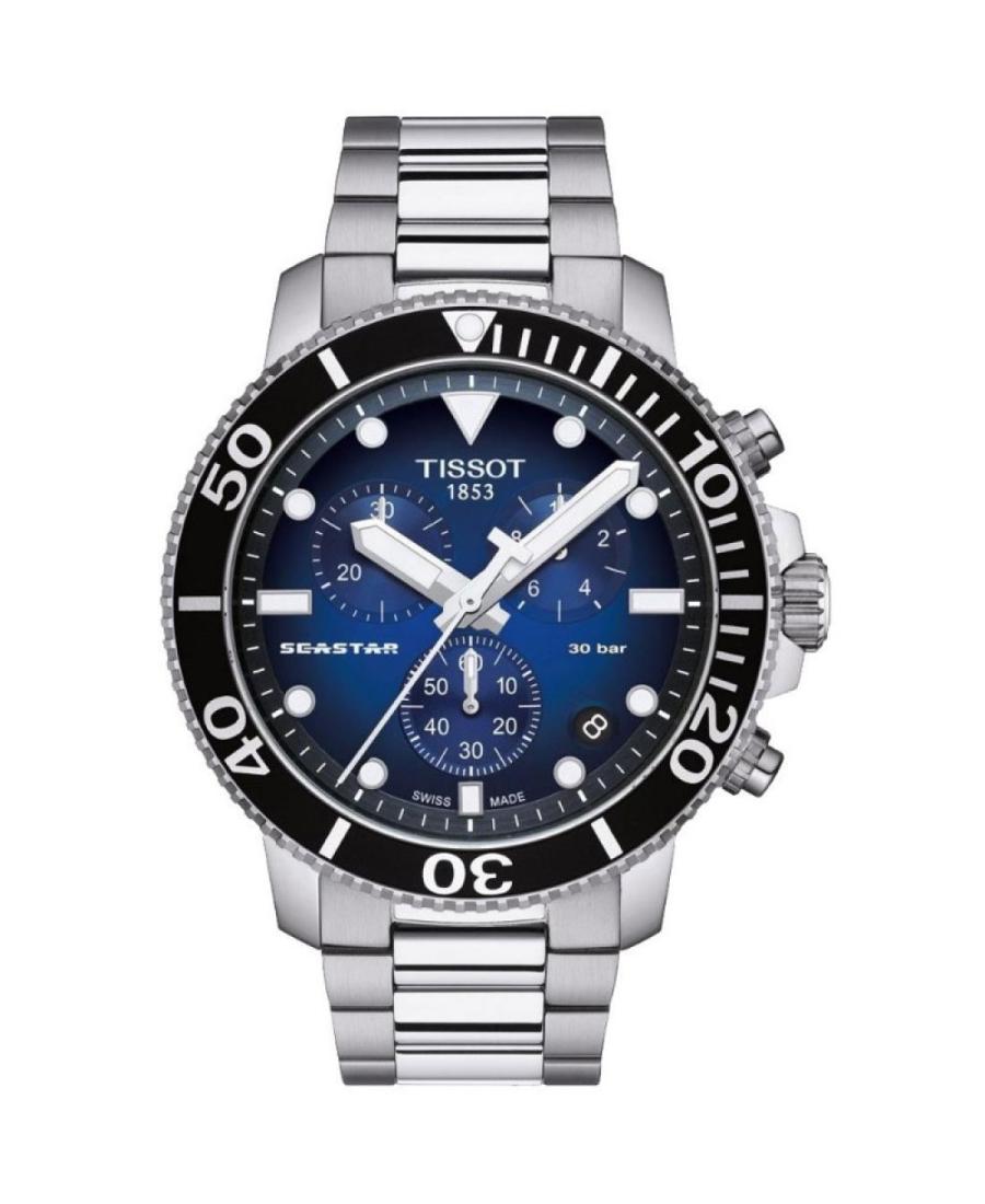 Мужские Классические Спортивные Дайверские Швейцарские Наручные Часы TISSOT T120.417.11.041.01