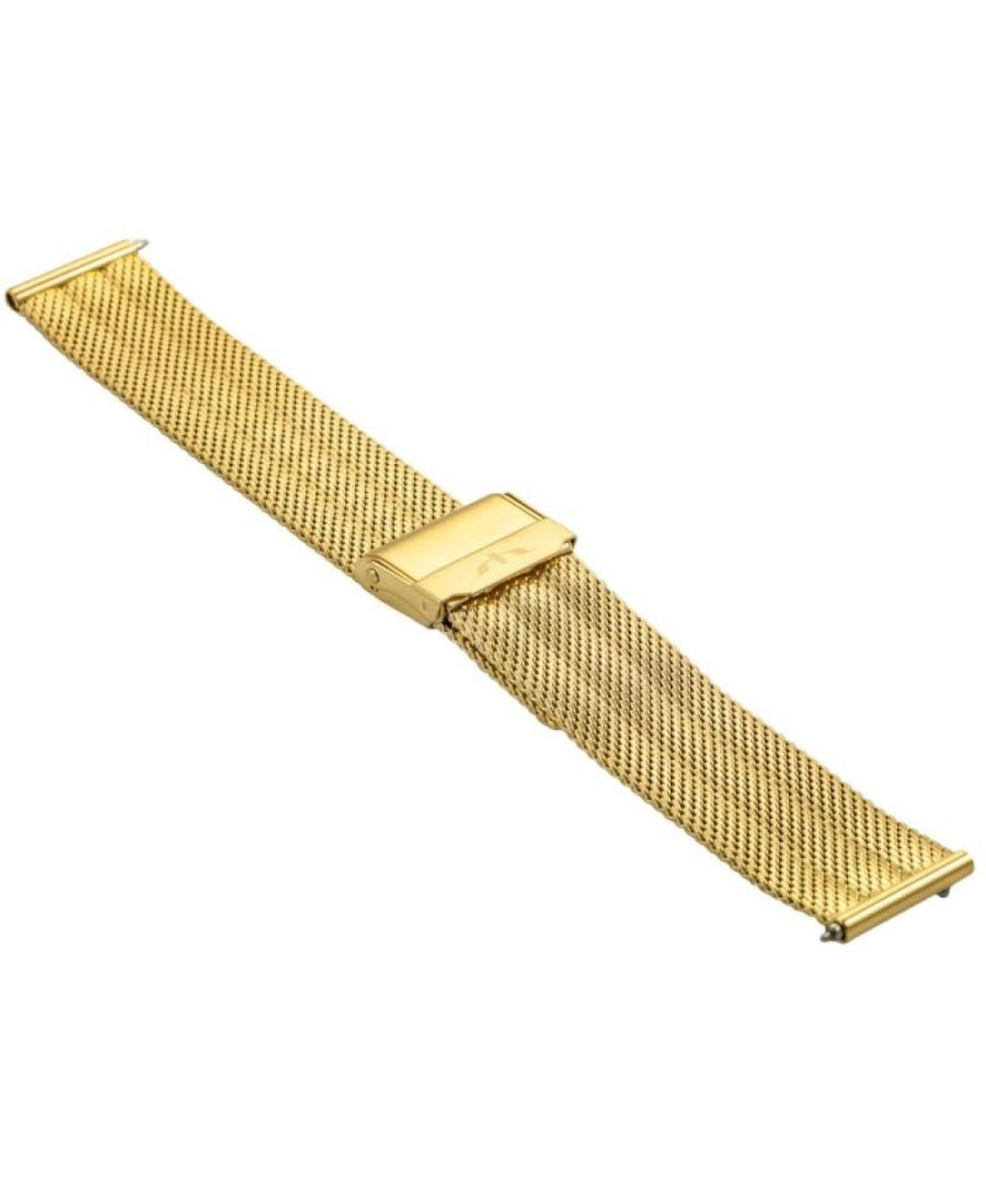 Браслет для часов BISSET BM-103/14 GOLD Металл 14 мм