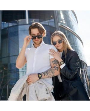Мужские Многофункциональные Fashion Умные часы Спортивные Кварцевые Цифровой Часы GARETT GRC CLASSIC Black steel Черный Цифербла изображение 7