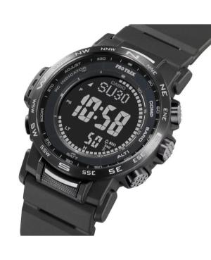 Vyriškas Su funkcijomis Sportinis Japoniškas Kvarcinis Digital Watch Alarm CASIO PRW-35Y-1BER Juodas Dial 44.5mm image 9