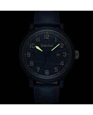 Men Fashion Klasické Quartz Analog Watch TIMBERLAND TDWGB0010701 Modrá Dial 46mm image 1