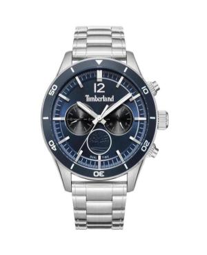 Men Klasické Quartz Analog Watch TIMBERLAND TDWGK2230905 Modrá Dial 46mm