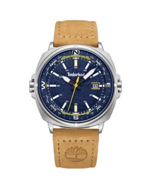 Vyriškas Klasikinis Sportinis Kvarcinis Rodyklinis Watch TIMBERLAND TDWGB2230803 Mėlyna Dial 44mm
