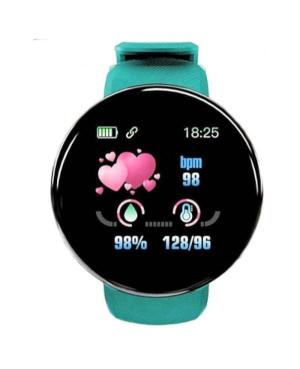 Women Sports Smart watch Functional Quartz Digital Watch Alarm SKMEI D18-GN Černá Dial 43mm
