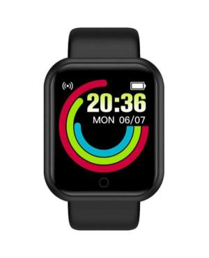 Women Sports Functional Smart watch Quartz Digital Watch Alarm SKMEI Y68S-BK Černá Dial 37mm