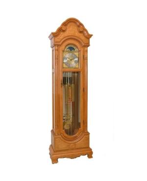 ADLER 10017O Grandfather Clock Mechanical Wood Oak image 1