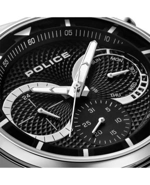Men Klasické Quartz Analog Watch POLICE PEWGK0040303 Černá Dial 44mm image 4