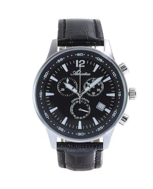Mężczyźni Classic Analog klasyczny Szwajcar kwarcowy Zegarek Chronograf ADRIATICA Czarny Wybierz 40mm A19712.5254CH