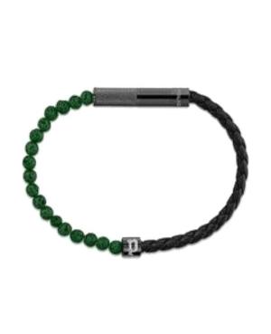 Police Twine Bracelet for Men Stainless Steel with beads and Leather PEAGB0012504 image 2