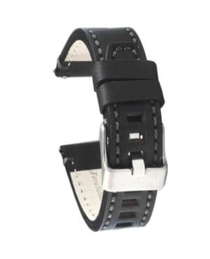 Watch Strap Diloy 414.01.24 Black Juoda 24 mm