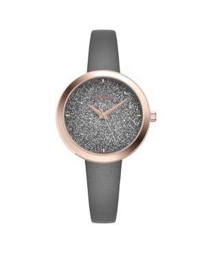 Women Classic Analog Classic Fashion Swiss Quartz Watch ADRIATICA Silver color Dial 37mm A3646.9217Q