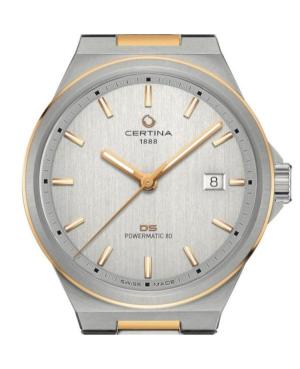 Vyriškas Klasikinis Luxury Swiss Kvarcinis - elektroninis, Solar Rodyklinis Watch CERTINA C043.407.22.031.00 Sidabras Dial image 8