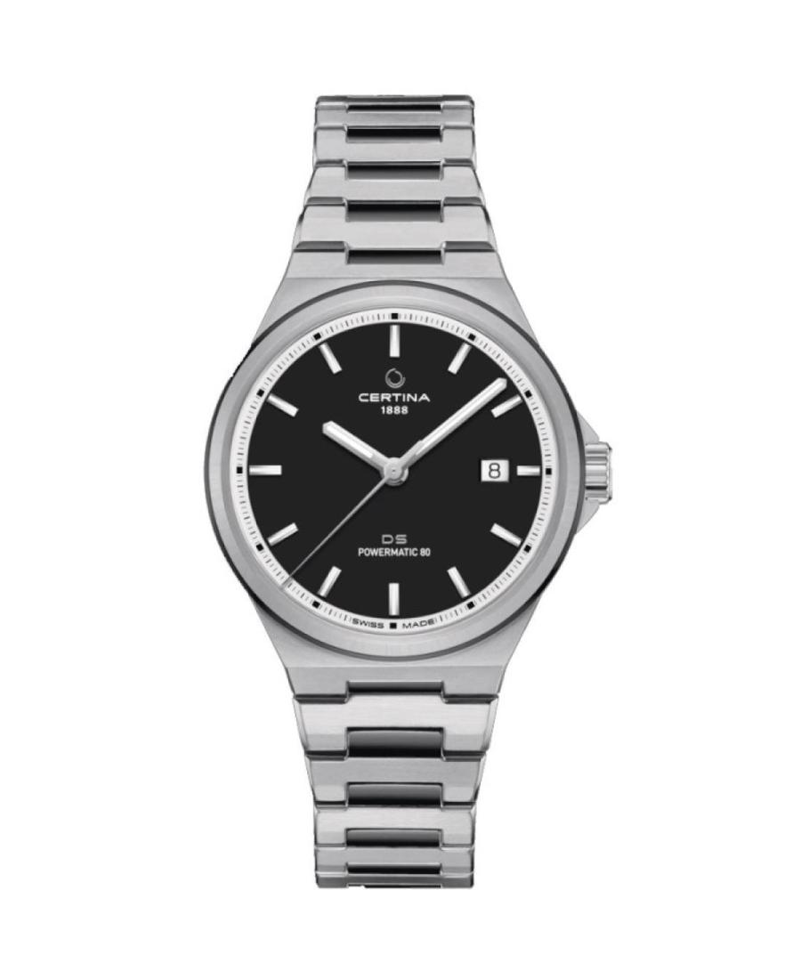 Men Klassisch Luxury Swiss Automatic Analog Watch CERTINA C043.407.22.061.00 Schwarz Dial