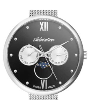 Moteriškas Classic Analog Klasikinis Swiss Kvarcinis Watch ADRIATICA Silver color Dial 38mm A3732.5186QF image 6