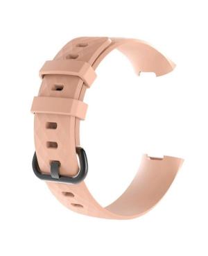 Fitbit Charge 3/4 SL PINK L Silicone watch strap Pink 22 mm image 3