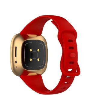 JULMAN Fitbit Versa 3,4 SL Red L Силікон Червоний 23,5 мм image 4