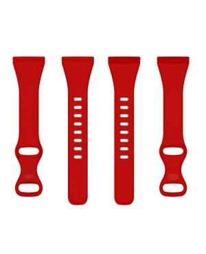 Julman Versa 3,4 SL L watch strap Red Silicone Rot 23,5 mm image 6