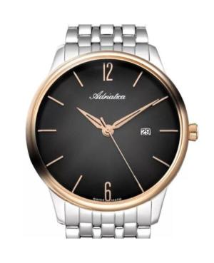 Mężczyźni Classic Analog klasyczny Szwajcar kwarcowy Zegarek ADRIATICA Kolor srebrny Wybierz 44mm A8269.R156Q image 7
