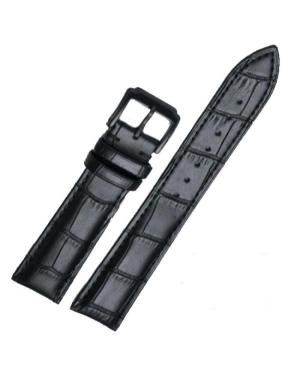 Julman leather watch strap for Julman 01.20.CR.B Black Juoda 20 mm image 2
