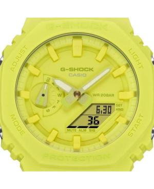 Чоловічий Спортивний Дайверський Наручний Годинник CASIO GA-2100-9A9ER G-Shock image 7