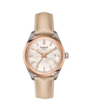 Kobiety klasyczny Szwajcar kwarcowy analogowe Zegarek TISSOT T150.210.26.111.00 Matka Perłowa Wybierz 34mm