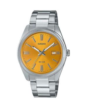 Mężczyźni klasyczny Japonia kwarcowy analogowe Zegarek CASIO MTP-1302PD-9AVEF Złoty kolor Wybierz 38mm