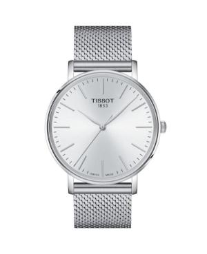 Чоловічий Класичний Швейцарський Наручний Годинник TISSOT T143.410.11.011.00