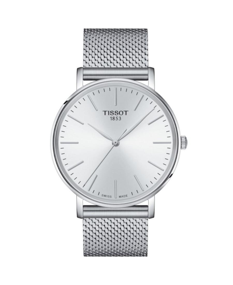 Чоловічий Класичний Швейцарський Наручний Годинник TISSOT T143.410.11.011.00