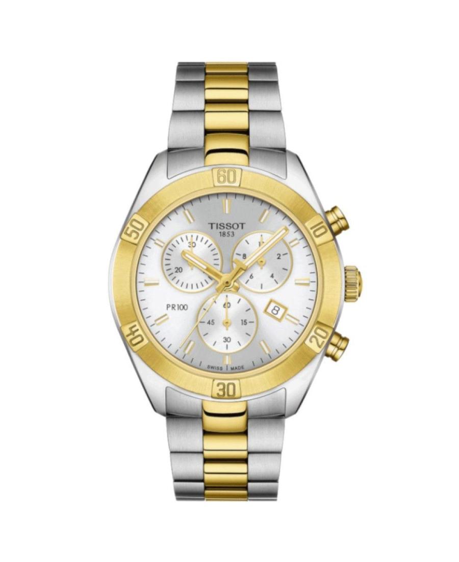 Женские Спортивные Классические Швейцарские Наручные Часы TISSOT T101.917.22.031.00