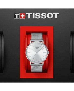 Чоловічий Класичний Швейцарський Наручний Годинник TISSOT T143.410.11.011.00 image 5