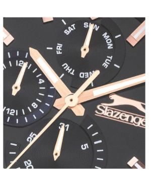 Vyriškas Klasikinis Kvarcinis Rodyklinis Watch SLAZENGER SL.9.2312.2.02 Juodas Dial 7mm image 4