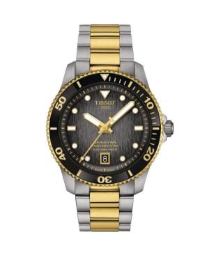 Men Sports Classic Diver Luxury Swiss Automatic Analog Watch TISSOT T120.807.22.051.00 Black Dial 40mm