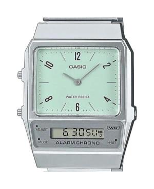 Men Klassisch Functional Japan Quartz Digital Watch Alarm CASIO AQ-800E-3AEF Grün Dial 32.1mm image 2