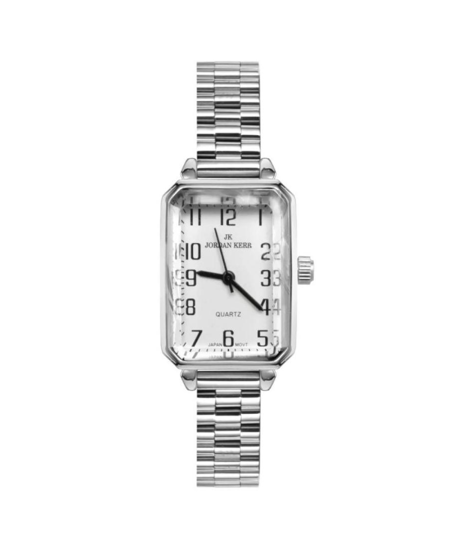 Women Classic Quartz Analog Watch JORDAN KERR I2040/IPS/NUMBERS White Dial 20mm