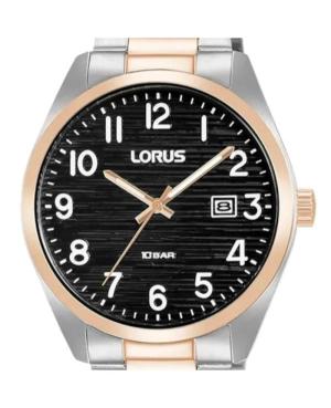 Vyriškas Klasikinis Japoniškas Kvarcinis Rodyklinis Watch LORUS RH914RX-9 Juodas Dial image 1