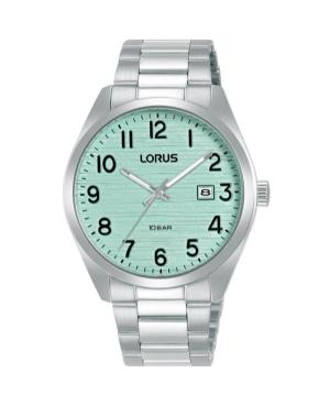 Men Klasické Japan Quartz Analog Watch LORUS RH909RX-9 Modrá Dial