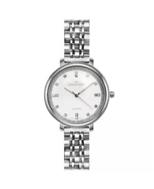 Women Fashion Classic Quartz Analog Watch JORDAN KERR I2041/IPS/INDEX White Dial 36mm