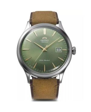 Men Klasické Japan Automatic Analog Watch ORIENT RA-AC0P01E30B Zelená Dial 42mm