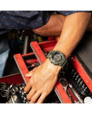 Men Sports Functional Diver Japan Quartz Digital Watch Alarm CASIO GD-010-3ER G-Shock Silver color Dial 52mm image 2