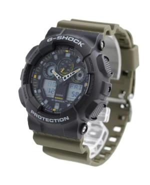 Мужские Спортивные Дайверские Наручные Часы CASIO GA-100TU-1A3ER G-Shock изображение 3