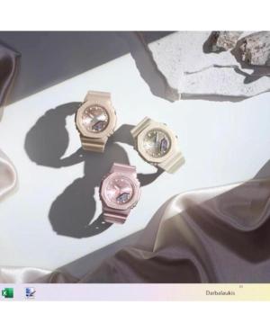Mężczyźni sportowy Funkcjonalny Diver Japonia kwarcowy analogowe Zegarek Budzik CASIO GMA-P2100ST-9AER G-Shock Piasek Wybierz 40 image 2