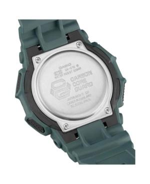 Men Sports Functional Diver Japan Quartz Digital Watch Alarm CASIO GA-010-2AER G-Shock Silver color Dial 52mm image 6
